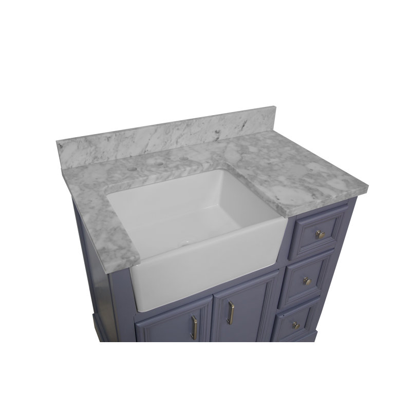 Sand & Stable Emiliano 36'' Freestanding Single Bathroom Vanity with